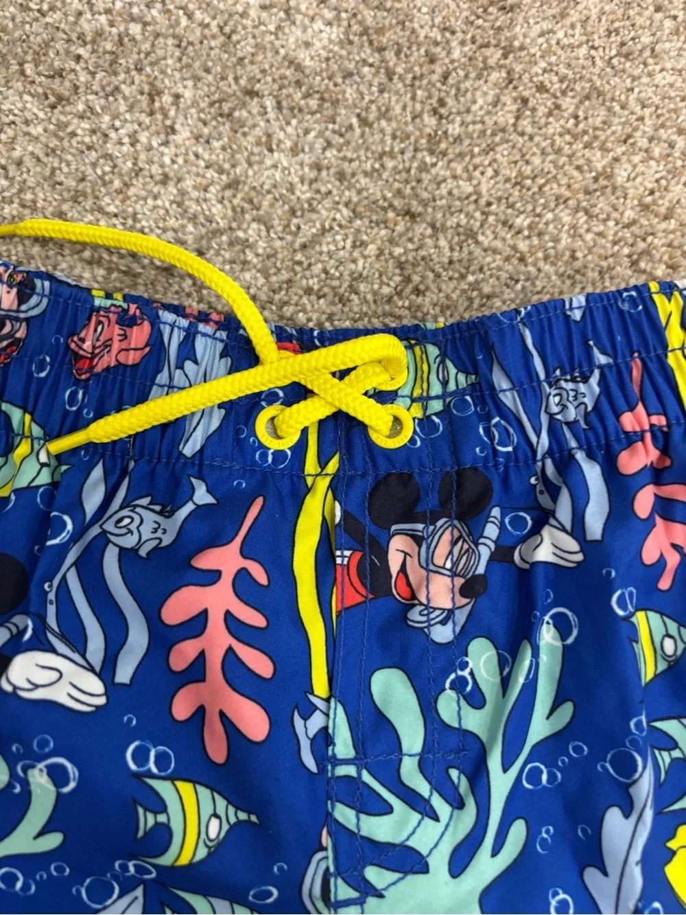 NEW! Gap x Disney Boys Mickey Swim Trunks Size 5 Swim Beachy Summer